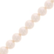 8mm Aurora 5810 Pearls - Crystal Creamrose Pearl x38cm|raw }}