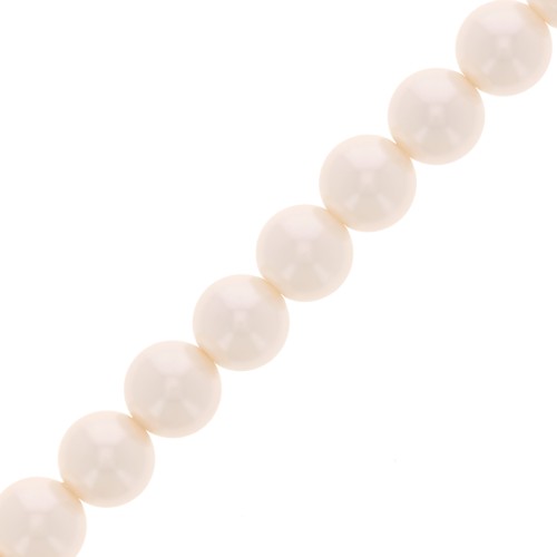 8mm Aurora 5810 Pearls - Crystal Creamrose Pearl x38cm