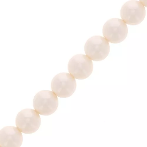 8mm Aurora 5810 Pearls - Crystal Creamrose Pearl x38cm