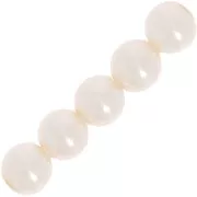 14mm Aurora 5810 Pearls - Crystal Creamrose Pearl x10