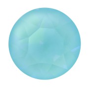 8mm Cabochon rond Aurora A1088 - Crystal Summer Blue Delite x1