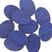 18x13mm imitation gemstone Flat oval cabochon - Lapis Lazuli x1