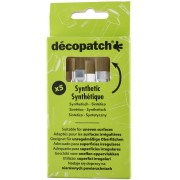 Set of 5 small brushes pure silk n°5 - Décopatch x1|raw }}