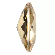 11.5mm PureCrystal 6438 Elliptic Cut Pendant - Crystal Golden Shadow x1