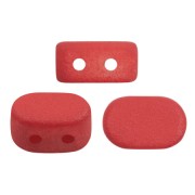 4x6mm Lipsi® Glass beads by Puca® - Dark Red Light Mat x10g