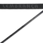 lucky ribbon 10 mm black x 36cm|raw }}