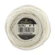 DMC cotton pearl  n°5 Ecru x45m