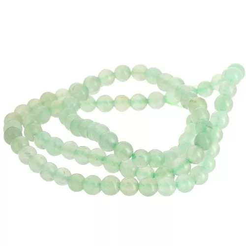 5mm round gemstone beads - Aventurine x38cm