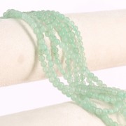 5mm round gemstone beads - Aventurine x38cm