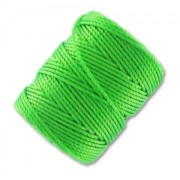 C-Lon Tex 400 Bead Cord 0,90mm Neon Green x 35 m