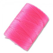 C-Lon Beading Cord 0,50 mm Neon Pink x84m|raw }}