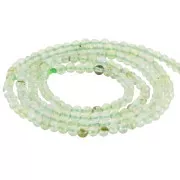 Round beads 2 mm gemstone - Prehnite x40cm