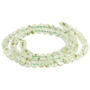 Round beads 4.5 mm gemstone - Prehnite x38cm