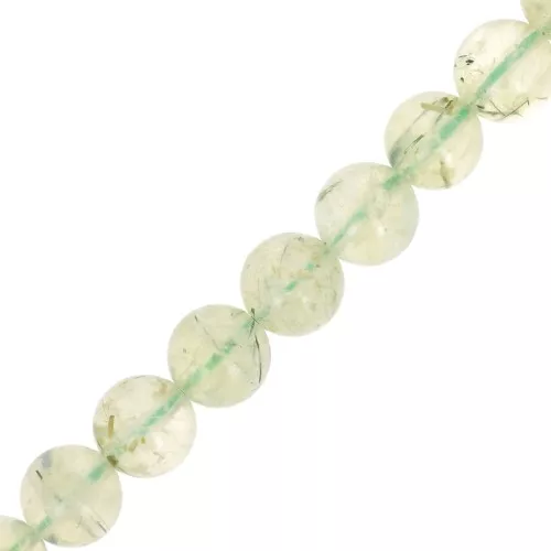 Round beads 8.5 mm gemstone - Prehnite x39cm
