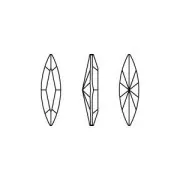 PureCrystal Navette 11x3mm Jet