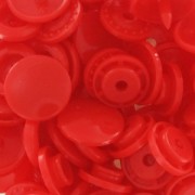 BabySnap type KAM snap fasteners 12,4 mm Red x30|raw }}
