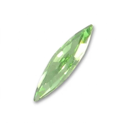 PureCrystal Navette 11x3mm Peridot