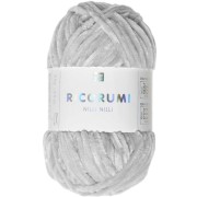 Ricorumi Nilli Nilli ball by Rico Design for Amigurumi - Silver grey 025 x25g