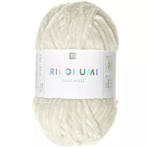 Ricorumi Nilli Nilli by Rico Design for Amigurumi - Cream 002 x25g