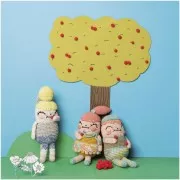 Ricorumi Lamé Wool by Rico Design for Amigurumi - Iridescent White 003 x10g