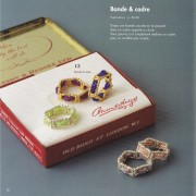 Bagues en perles - 25 projets à créer et à porter en toutes occasions x1