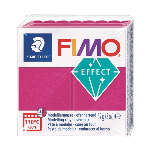 Fimo Effect Clay 57gr - Metallic Burgundy (n°021)