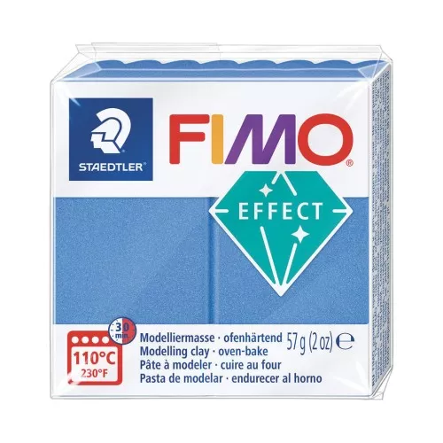 Fimo Effect Clay 57gr - Metallic Blue (n°031)