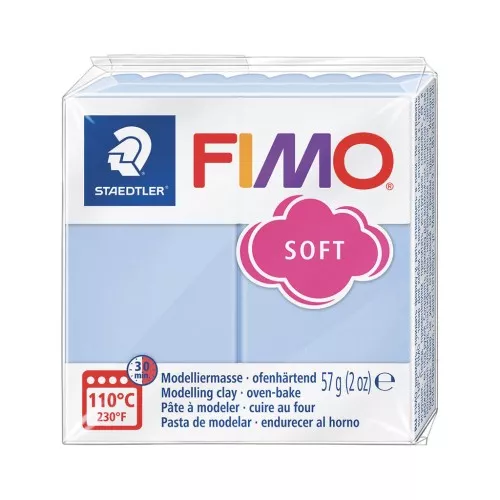 Fimo Soft 57gr - Serenity blue (n°T31)