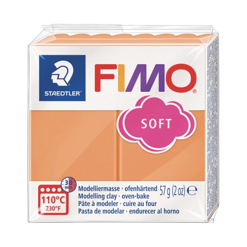 Fimo Soft 57gr - Papaya Sorbet (n°T41)