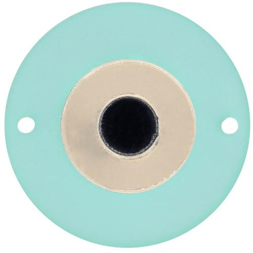 25mm Round Plexiglas eye spacer - Veraman - Gold x1