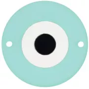 25mm Round Plexiglas eye spacer - Veraman - Gold x1