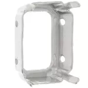 Cabochon setting Rectangle-shaped 4610 et 4627 18x13mm Silver-colored