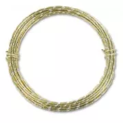 Aluminium wire Diamond 2mm Gold x 10m