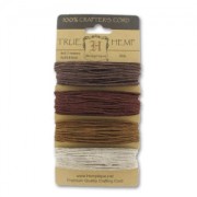 Assortment of 1,20mm hemp cord  Bronze 4 x 9,1m|raw }}