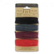 Assortment of 1,10mm hemp cord Autumn Nights 4 x 9,1m|raw }}