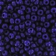 Preciosa Seed beads 11/0 2 mm - Cobalt Opaque x20g