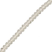 4x2.5mm Round faceted beads - Black Diamond x12.5cm|raw }}