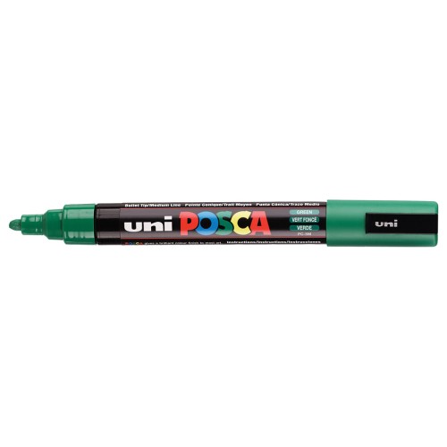 Posca marker medium bullet 2.5 mm tip - Dark green x1