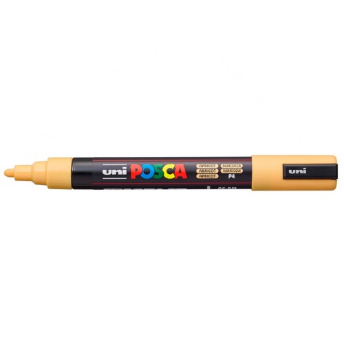 Posca marker medium bullet 2.5 mm tip - Apricot x1
