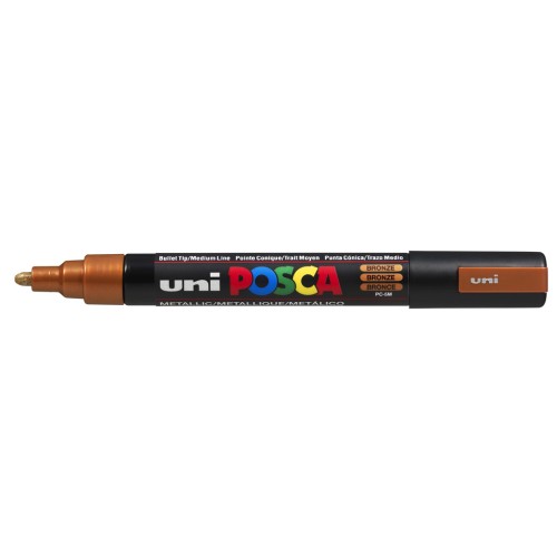 Posca marker medium bullet 2.5 mm tip - Bronze x1