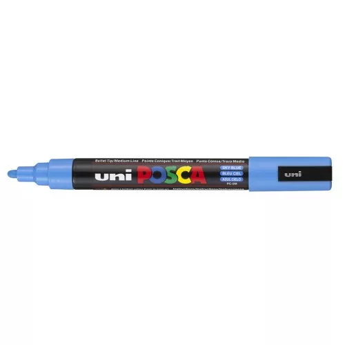 Posca marker 2.5mm medium bullet tip - Light blue x1
