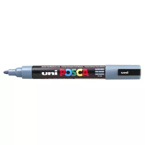 Posca marker 2.5mm medium bullet tip - Slate grey x1
