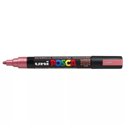 Posca marker 2.5mm medium bullet tip - Metallic red x1