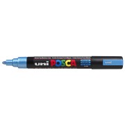 Posca marker 2.5mm medium bullet tip - Metallic blue x1
