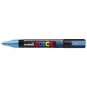 Posca marker 2.5mm medium bullet tip - Metallic blue x1