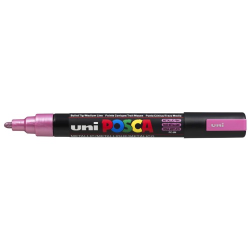 Posca marker 2.5mm medium bullet tip - Metallic pink x1