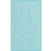 80x140mm Silk Screen for polymer clay - Leaf pattern x1|raw }}