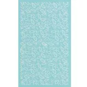 80x140mm Silk Screen for polymer clay - Leaf pattern x1