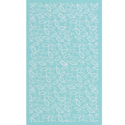 80x140mm Silk Screen for polymer clay - Leaf pattern x1