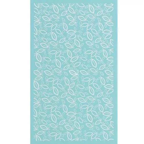 80x140mm Silk Screen for polymer clay - Leaf pattern x1